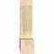 Ekena Millwork Portland Rough Sawn Timber Gable Bracket, Douglas Fir, 36"W x 16"H x 4"D x 4"F, 11/12 Pitch GBW036X16X0404POR00RDF - alternate 5